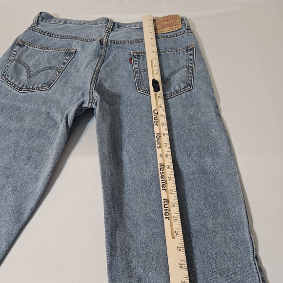 Levi's Vintage 550 Relaxed Denim Jeans Men's Y2K   Actual 36x29 - Picture 7 of 8